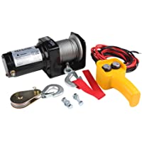 Los mejores  - Atlas Power Machines Kit de cabrestante ATV-UTV de 750 lb- 2000 lb- 9500 lb con cable de acero (750 lb capacidad)